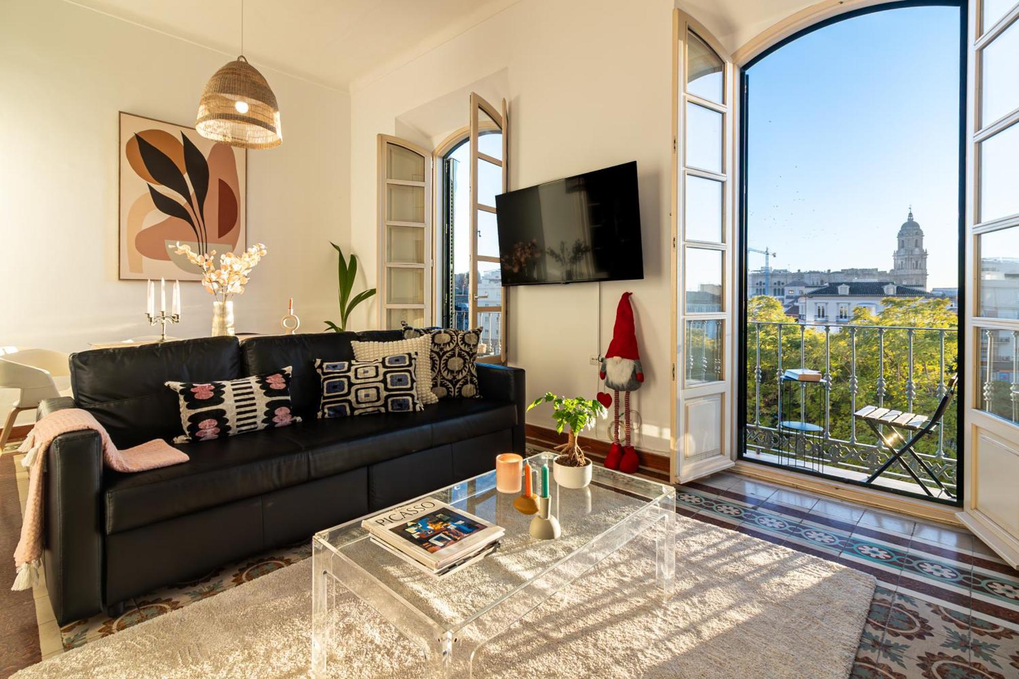 Malaga Center Flat Balcony At Picasso'S Home Экстерьер фото