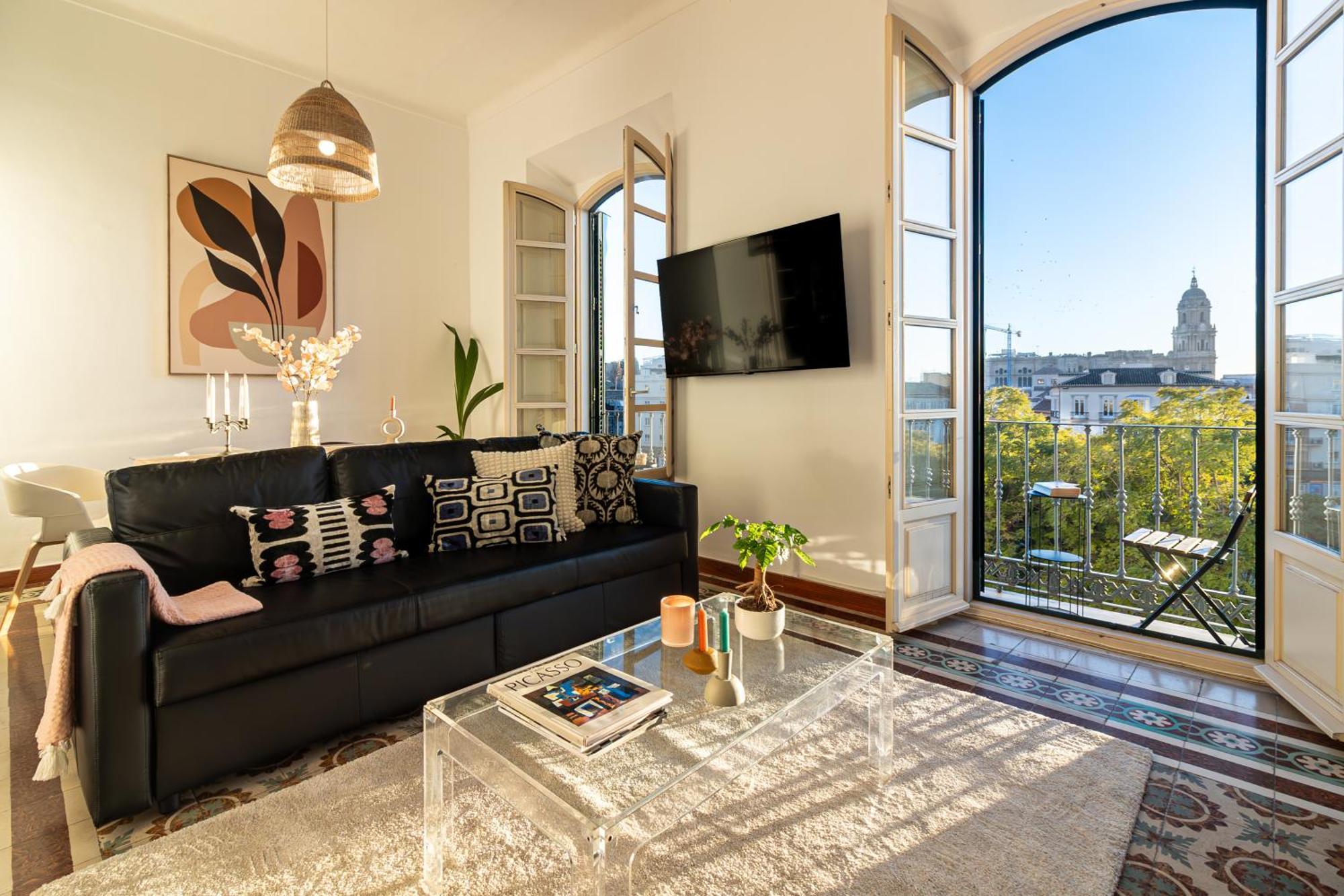 Malaga Center Flat Balcony At Picasso'S Home Экстерьер фото